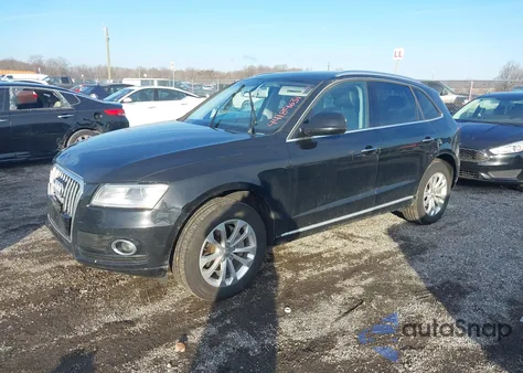 2016 Audi Q5 2.0T Premium z USA, uszkodzony, nr VIN WA1C2AFP5GA077317